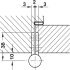 Butt Hinge Rising 102x76mm CW 304 SSS - view 3