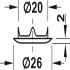 Econo Espagnolette Lock BS15mm RH KA - view 3