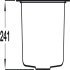 Rectangle Paragon Ign PAR4553CG 1.0B Sink Grey - view 2