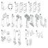 HafeleFld 100U OWO C.Set 2L+3R 316 SSS 943.32.976