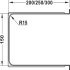MX P/S/A Waste Trap Insert 300x67mm Antique - view 2