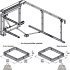 Hafele SO Corner 800mm LH Wht/Chrome - view 3