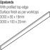 Timber Beech U/S 3050x100x25mm - view 2