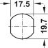 Cam Lock Tri Socket Key 32.5mm Dir.A - view 3