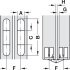 180D Concealed Hinge 18-20mm SF BPS - view 3