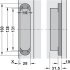 Tectus TE340 3D 180D Hinge BM - view 2