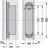 Tectus TE340 3D 180D Hinge BM - view 3