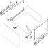 Vionaro Inset Drawer Sides 249/500mm Gph - view 4