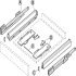 NPS Drawer Set w SC 40kg 63/450mm Silver - view 4