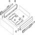NPS Drawer Set w SC 40kg 90/400mm Silver - view 4