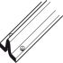 Straightaway 700 Bottom Track 3.0m Stainless Steel 941.80.630