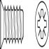 Varianta Screw Ful Countersunk PZ2 D5.0x13.5mm SNP - view 2
