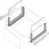 NPS Cry+ Drawer Sides 186/270mm Stn 1pr - view 4