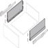 NPS Drawer Sides 186/450mm Silver 1pr - view 4