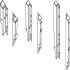 MXS Back Brackets 84mm Steel Antique - view 3
