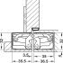 Tectus TE540 3D 180D Hinge PN - view 3