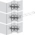 Soss Concealed Door Closer Kit Zinc Alloy/Steel BNP - view 4