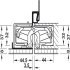 Tectus TE640 3D A8 180D Hinge SSSE - view 4
