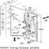 Conc Cabinet Hanger 130kg Phillips/SF LH Long - view 3