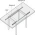 Ext BB Table Run Sgl 60kg 800mm Steel Glv - view 4