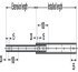 2421 BB Side Drawer Runner Sgl 13kg 450mm Bright Zinc Plated - view 2