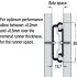 2132 BB Drawer Runner Sgl 35kg 300mm Bright Zinc Plated - view 5