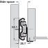 5321-60 BB Drawer Runner Full 110kg 350mm Bright Zinc Plated - view 3