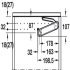 MaxiUp 3675 B.Box Lid Stay G Zinc Alloy NP Brw - view 5
