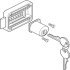 Rim Lock D22mm Adj 15-40mm ZNP BN0101 - view 3