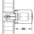 Symo3000 Fix Adapt Knob M4 D30mm Zinc Alloy MNP - view 5