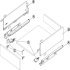 MX Slim A Drawer Sides 13/175/450mm Stone Grey - view 4