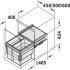 Hailo Cargo Synchro 500 Bin 28+18L - view 3