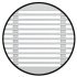 Ventilation Grille Phillips Slot 100x100mm Anodised Silver Fire Rated - view 2