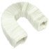 Manrose 110x54mm Flx Hose Rec PVC Wht 3m 565.30.791