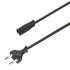Loox LED M.Lead Euro Plug 250V 2.0m Black 833.89.002