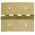 Cont Hinge 1834x38x0.9mm 36 Holes Brs Polished Brass 351.16.800