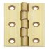 Butt Hinge DPBW D9x76x51mm Ext Brs Self 921.08.005