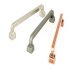 Brera D Pull Handle Zinc Alloy Sat Nickel 160mm Fixing Centres - view 2