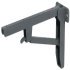 Hebgo HD Fold.Bracket 480x180mm 500kg/Pr Steel 287.43.419