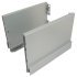 NPS Drawer Sides 186/450mm Silver 1pr 551.84.945