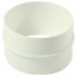 Manrose D125mm Pipe Conn PVC Wht - view 2