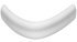 Cedar Bow Handle Steel Matte Chrome D10mm 160mm Fixing Centres 117.31.441