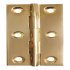Broad Style Hinge 75x42mm Brass Polished Brass 354.19.830