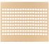 Ventilation Grille Rectangle 480x100mm Anodised Silver Fire Rated - view 3