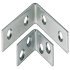 Chair Bracket 4H 80x80x18mm Steel Blu Glv - view 3