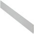 NPS Int Drawer Front CTL 1160/90mm Silver 551.89.909
