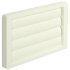 Manrose 100mm Grav Flap Wall Grille Brw 565.30.130
