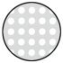 Ventilation Grille Phillips Rnd 100x1000mm Anodised Silver Fire Rated - view 2