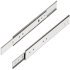 2026 BB Drawer Runner 2-Way Sgl 50kg 350mm Bright Zinc Plated 420.45.935