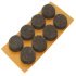 Felt Guide D18mm Self Adh Brown 650.06.102